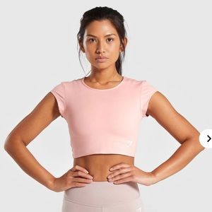 Gymshark Dreamy Cap Crop Top